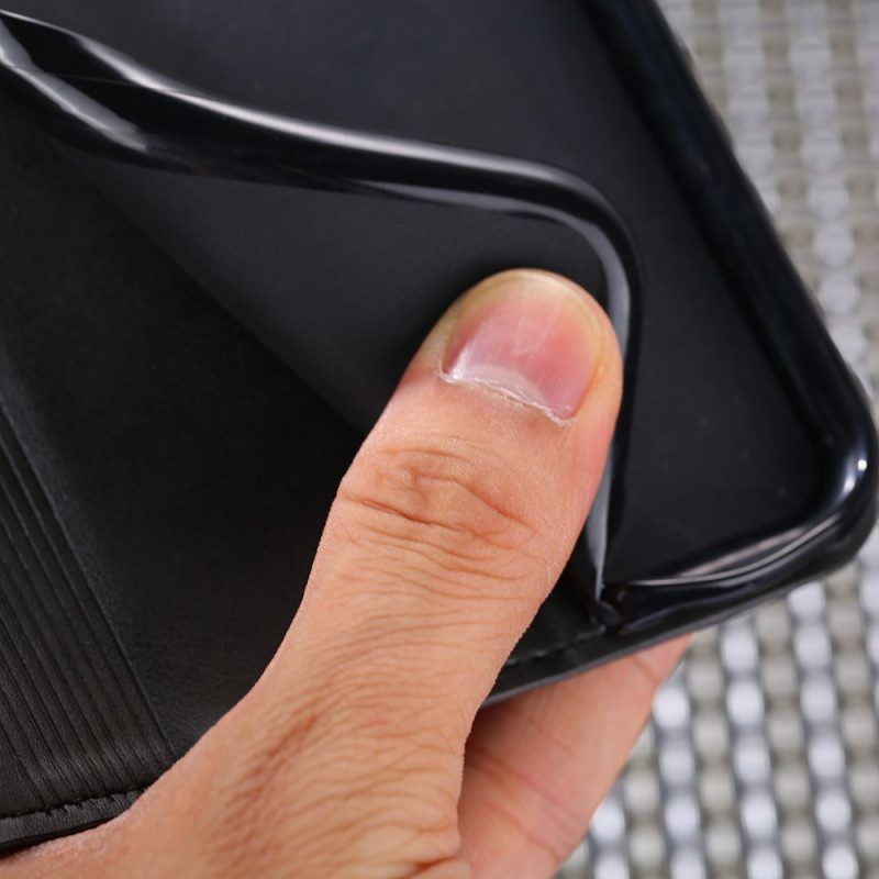 Flip Case voor OnePlus 10T 5G Kunstleer Naaien