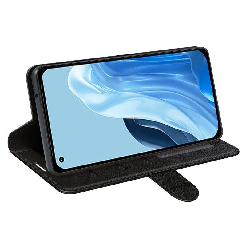 Flip Case voor Oppo Reno 7 Retro Kunstleer