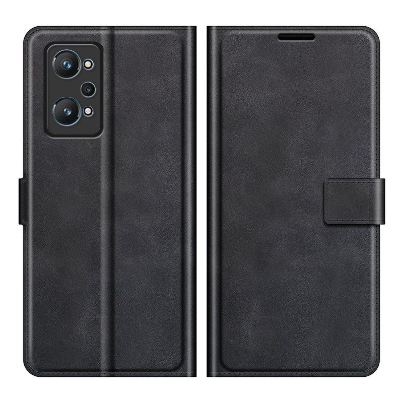 Flip Case voor Realme GT Neo 3T / Neo 2 Kunstleer Slank