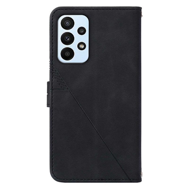 Flip Case voor Samsung Galaxy A13 Flexibele Siliconen Mat