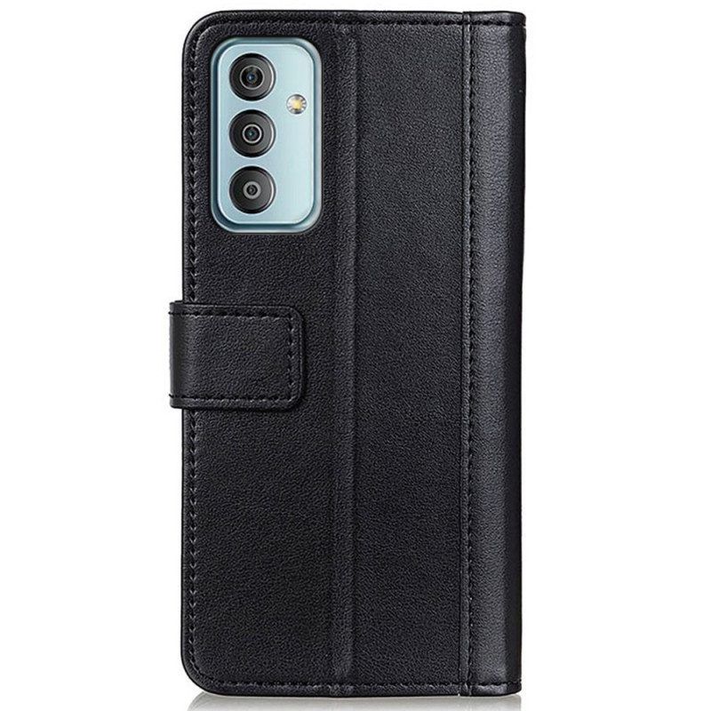 Flip Case voor Samsung Galaxy M13 Leren Styling