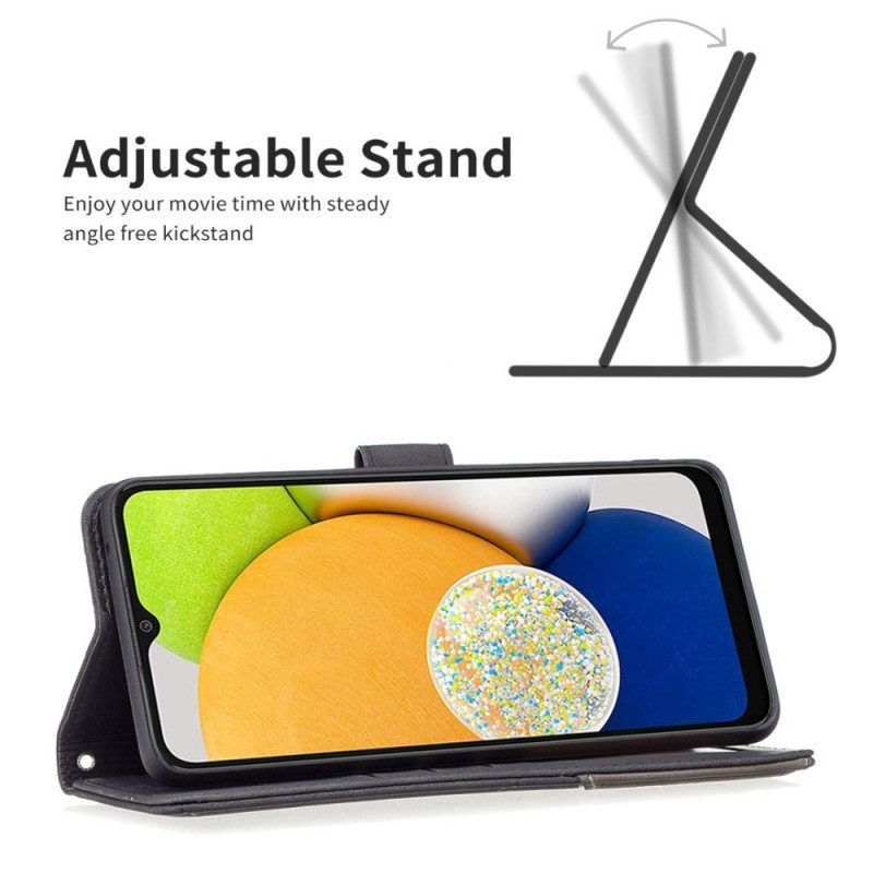 Flip Case voor Samsung Galaxy M23 5G Binfen-kleurendriehoeken