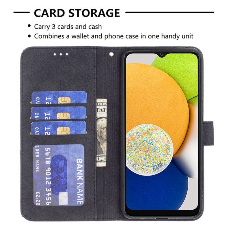 Flip Case voor Samsung Galaxy M23 5G Binfen-kleurendriehoeken