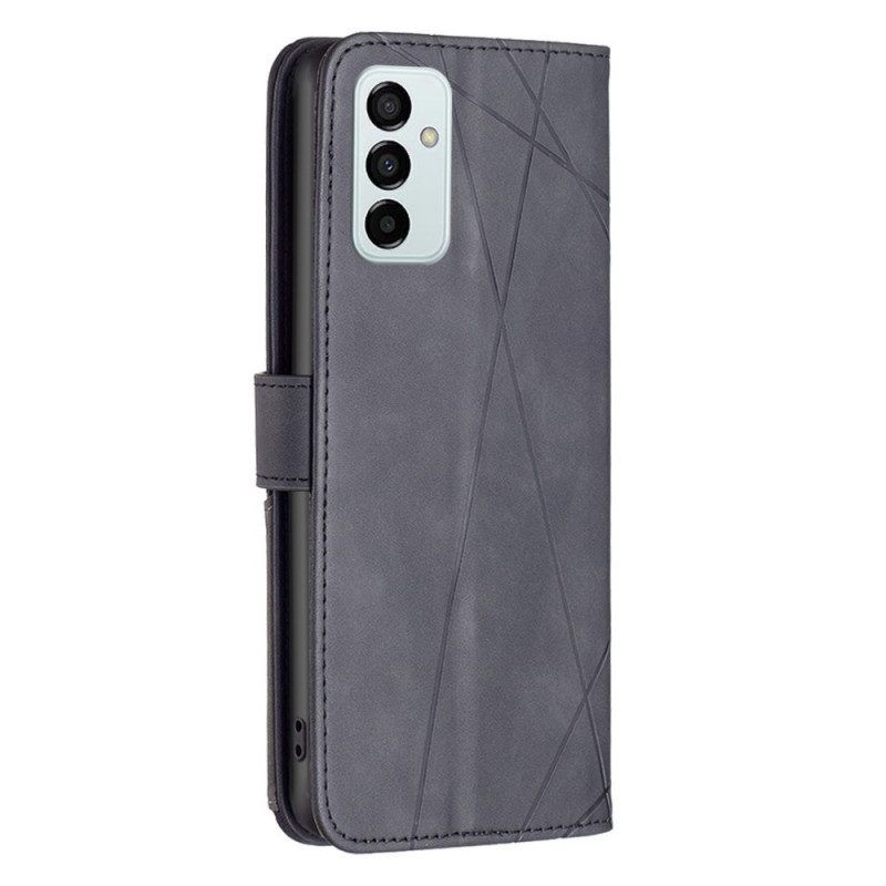 Flip Case voor Samsung Galaxy M23 5G Binfen-kleurendriehoeken