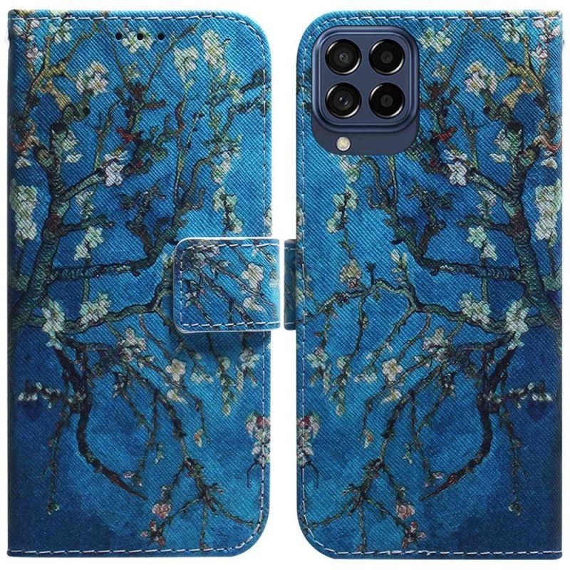 Flip Case voor Samsung Galaxy M33 5G Bloeiende Takken
