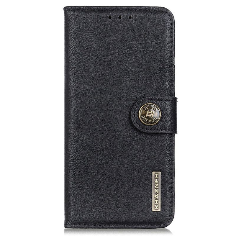 Flip Case voor Samsung Galaxy M53 5G Imitatieleer Khazneh