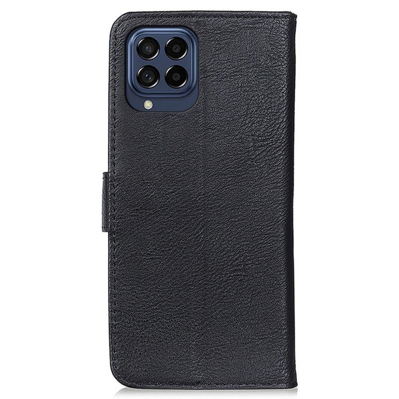 Flip Case voor Samsung Galaxy M53 5G Imitatieleer Khazneh