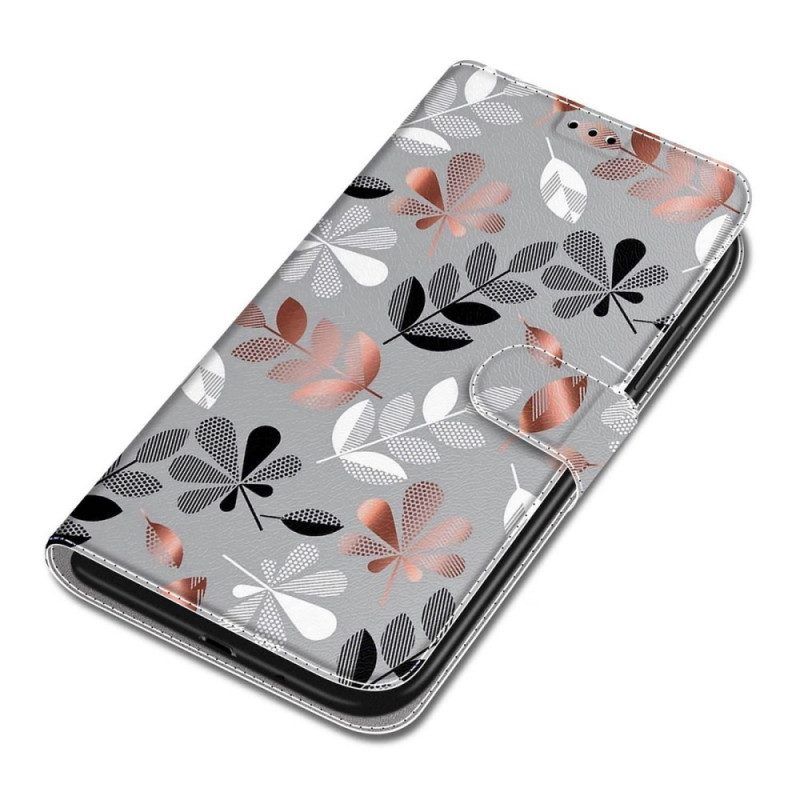 Flip Case voor Xiaomi Redmi Note 11 Pro Plus 5G Lakens Met Lanyard