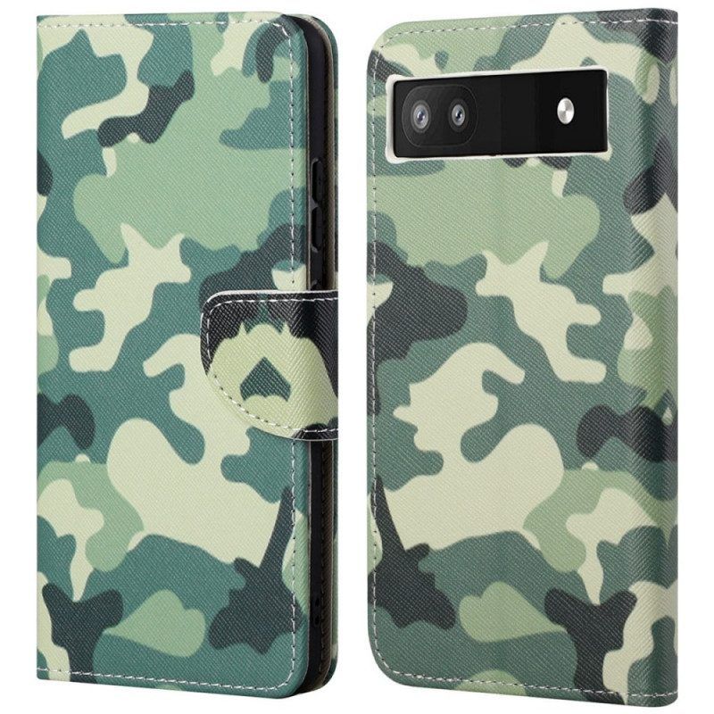 Folio-hoesje voor Google Pixel 6A Camouflage