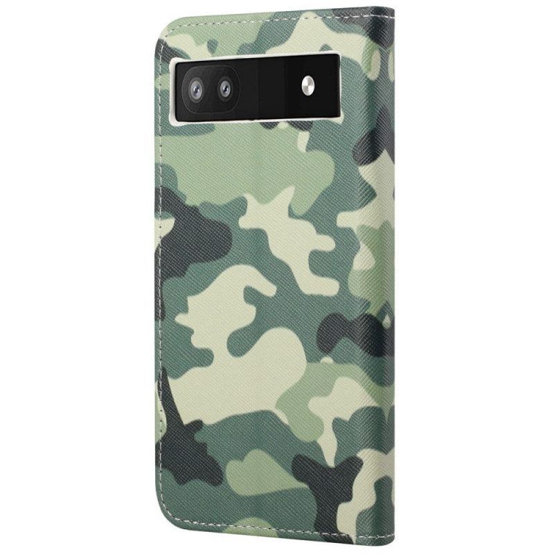 Folio-hoesje voor Google Pixel 6A Camouflage