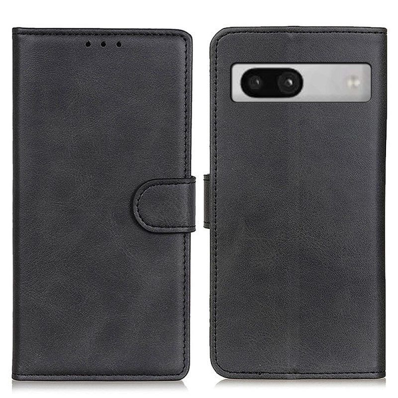 Folio-hoesje voor Google Pixel 7A Mat Kunstleer