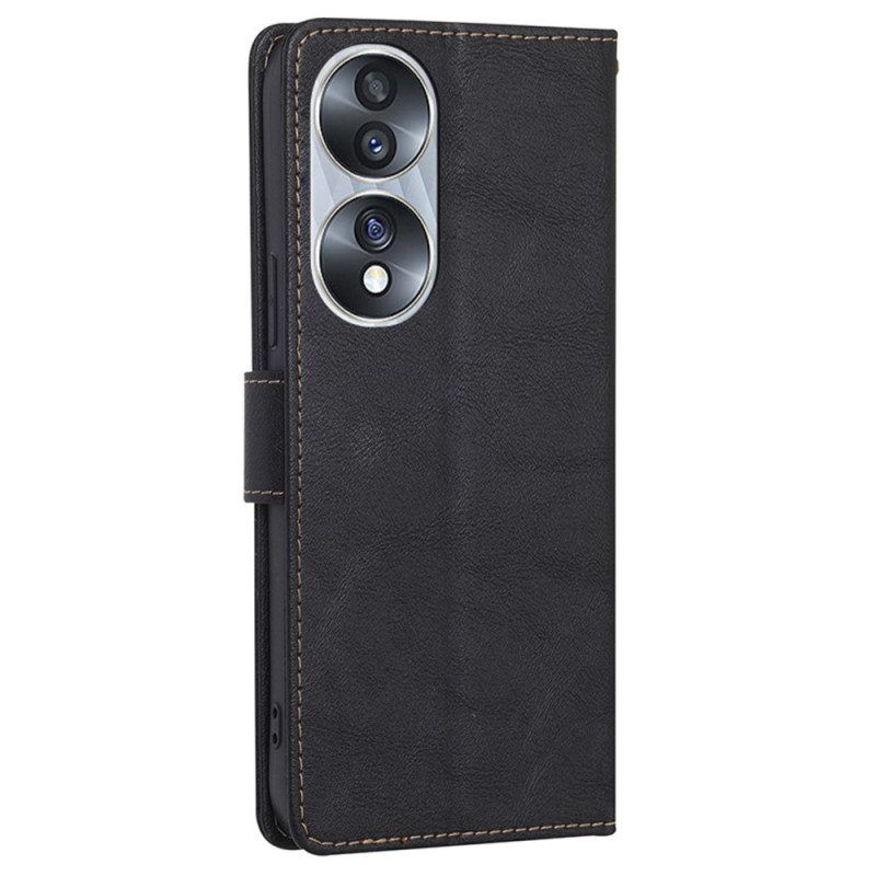 Folio-hoesje voor Honor 70 Klassieke Rfid