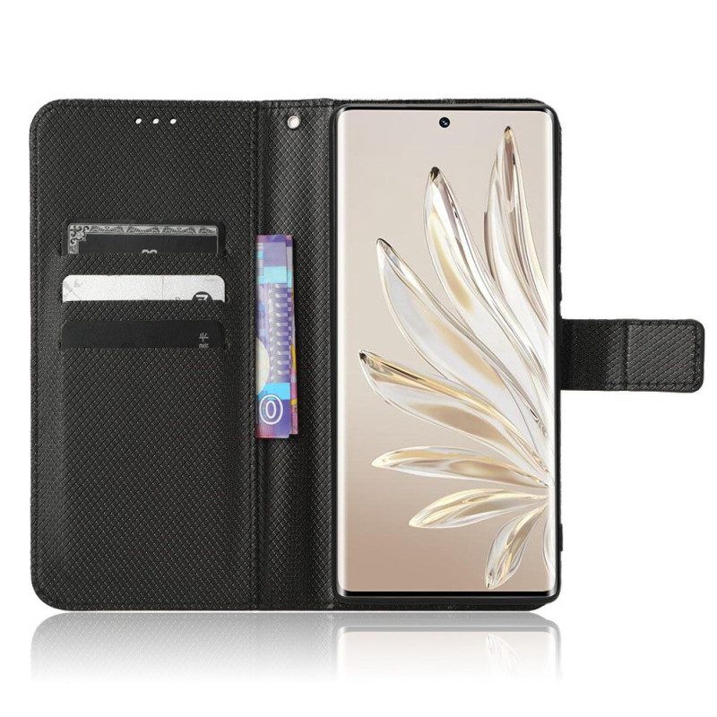 Folio-hoesje voor Honor 70 Met Ketting Riem Selectie