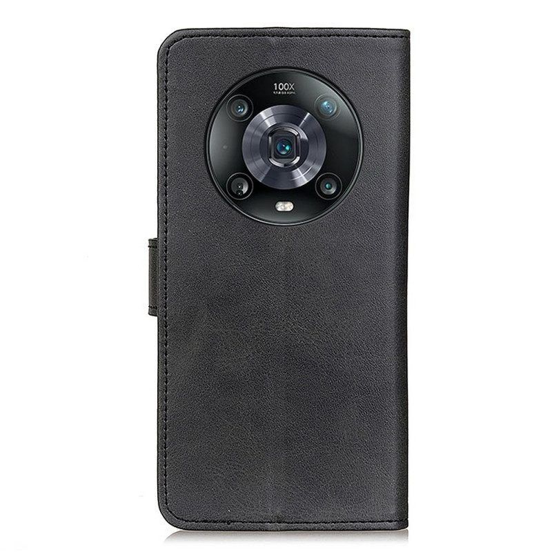 Folio-hoesje voor Honor Magic 4 Pro Mat Kunstleer