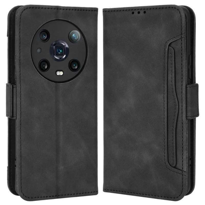 Folio-hoesje voor Honor Magic 4 Pro Premier Class Met Meerdere Kaarten