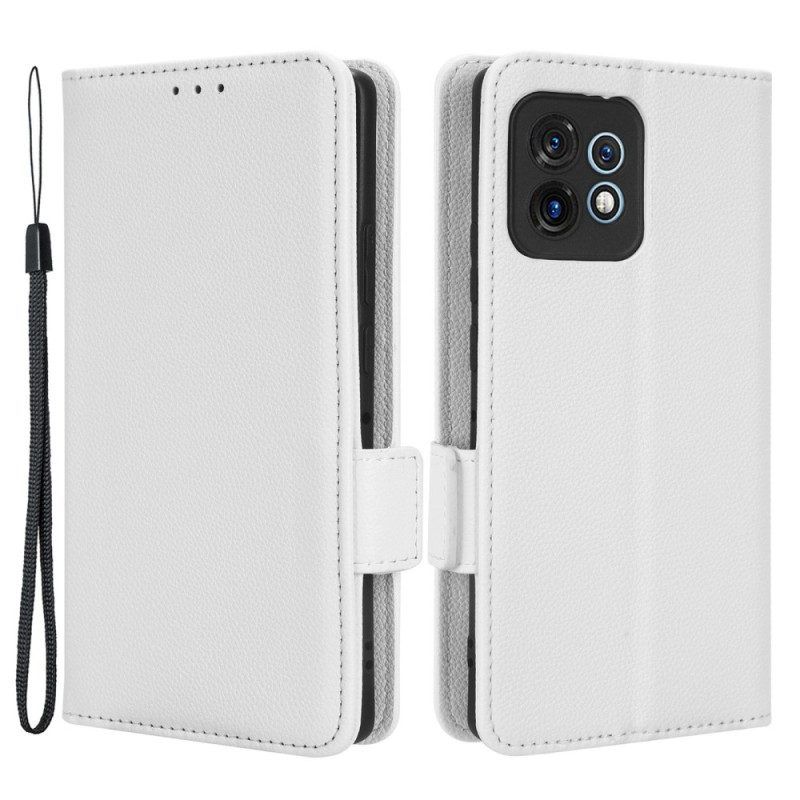 Folio-hoesje voor Motorola Edge 40 Pro Finesse Dubbele Sluiting