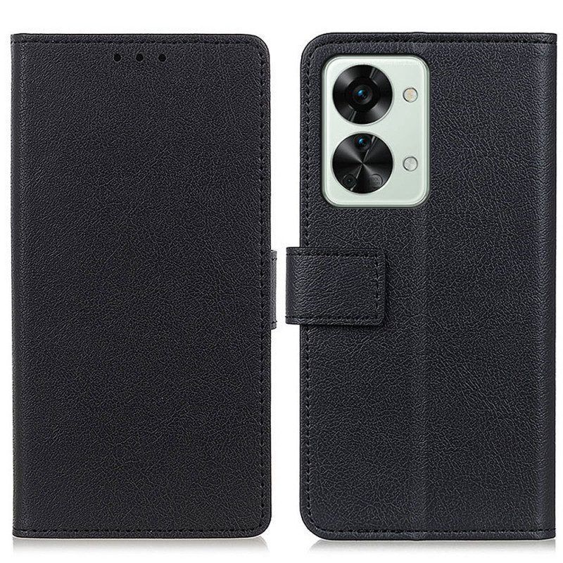 Folio-hoesje voor OnePlus Nord 2T 5G Klassiek