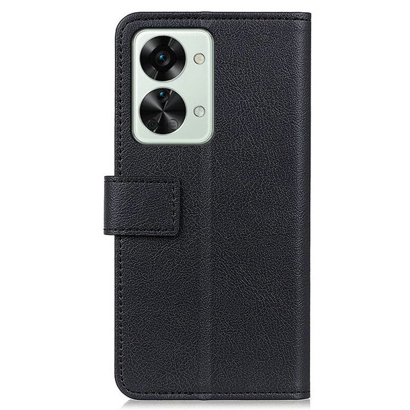 Folio-hoesje voor OnePlus Nord 2T 5G Klassiek