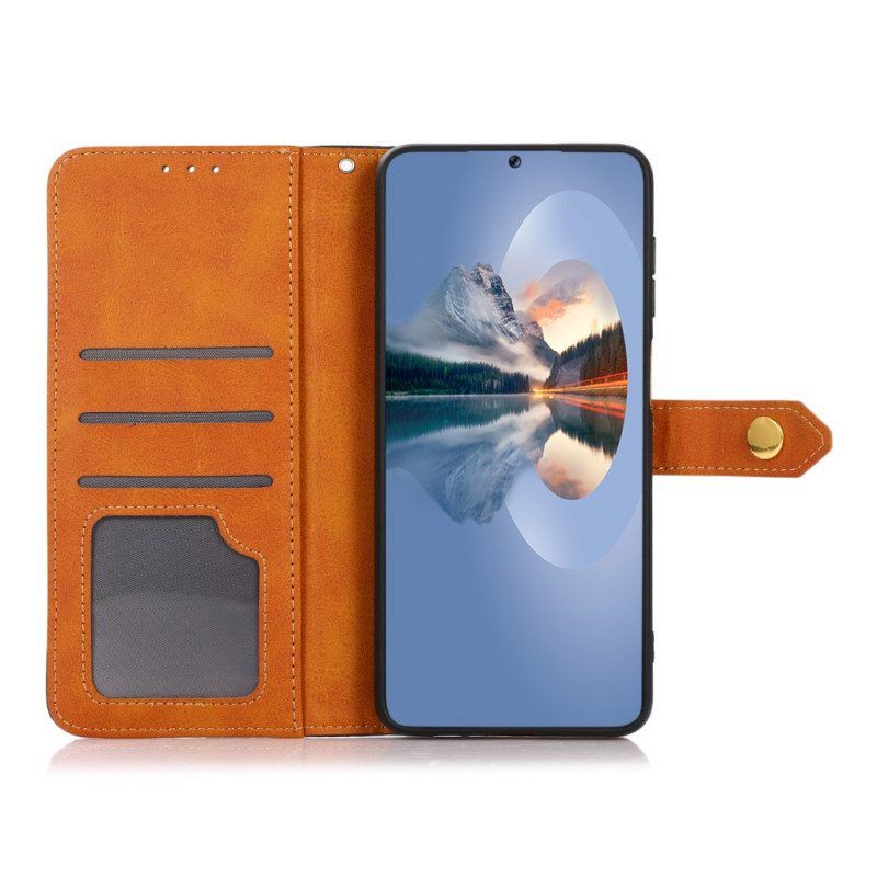 Folio-hoesje voor Oppo Find X5 Lite Met Khazneh-riem