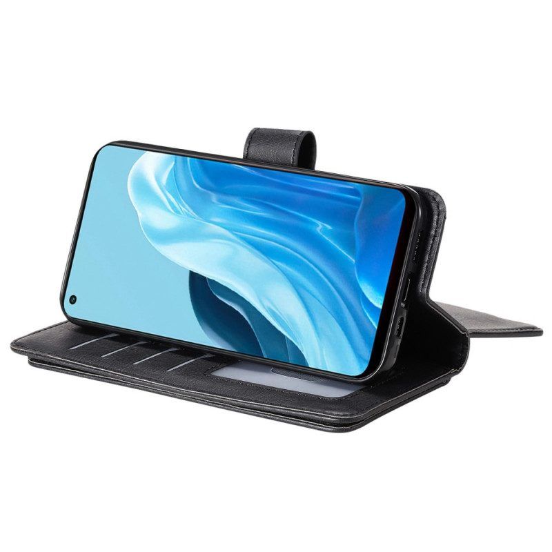 Folio-hoesje voor Oppo Find X5 Lite Multi-kaarten