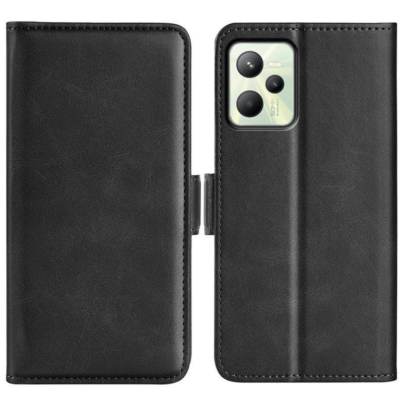 Folio-hoesje voor Realme C35 Bouncy Flexibele Siliconen