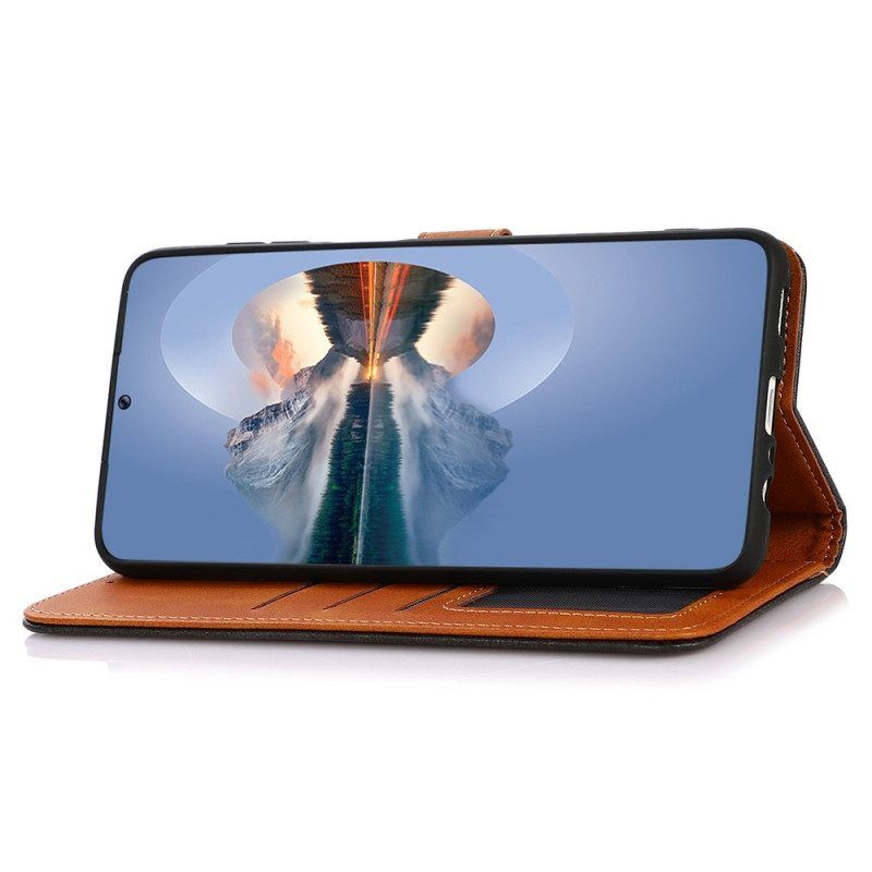 Folio-hoesje voor Realme GT Neo 3 Imitatieleer Khazneh