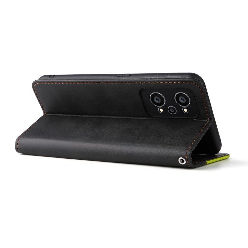 Folio-hoesje voor Realme GT Neo 3T / Neo 2 Twee Toon