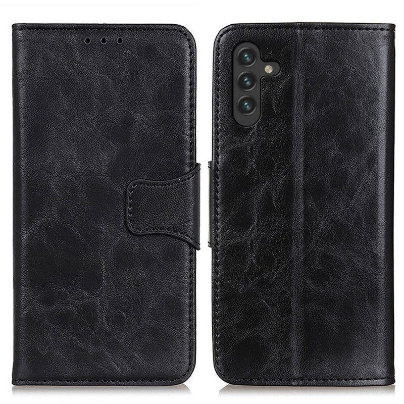 Folio-hoesje voor Samsung Galaxy A13 5G / A04s Marmer Strippen