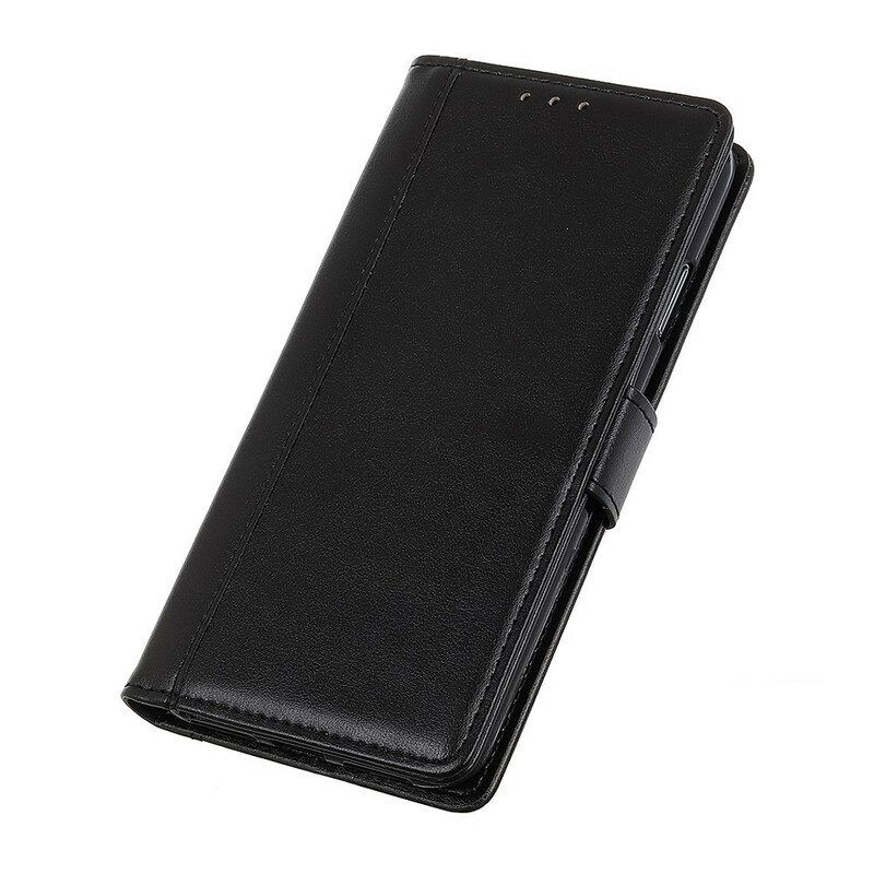 Folio-hoesje voor Samsung Galaxy A52 4G / A52 5G / A52s 5G Gekleurde Versie Van Splitleer