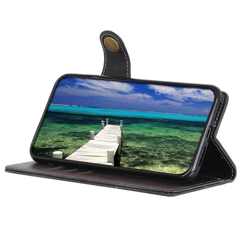 Folio-hoesje voor Samsung Galaxy M23 5G Artistieke Knop