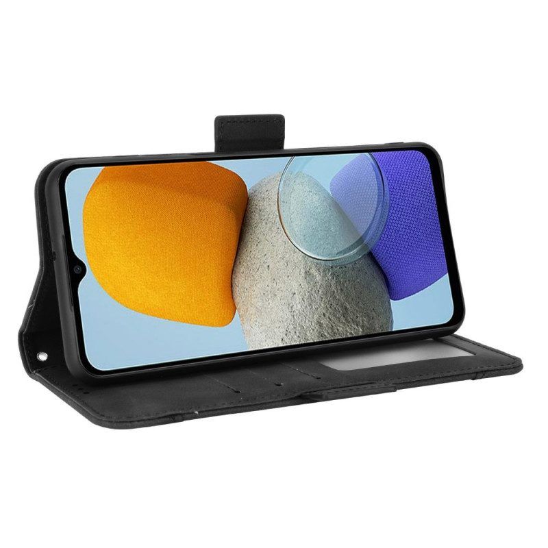 Folio-hoesje voor Samsung Galaxy M23 5G Premier Class Met Meerdere Kaarten