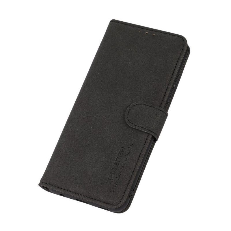 Folio-hoesje voor Samsung Galaxy M52 5G Khazneh Vintage Leereffect