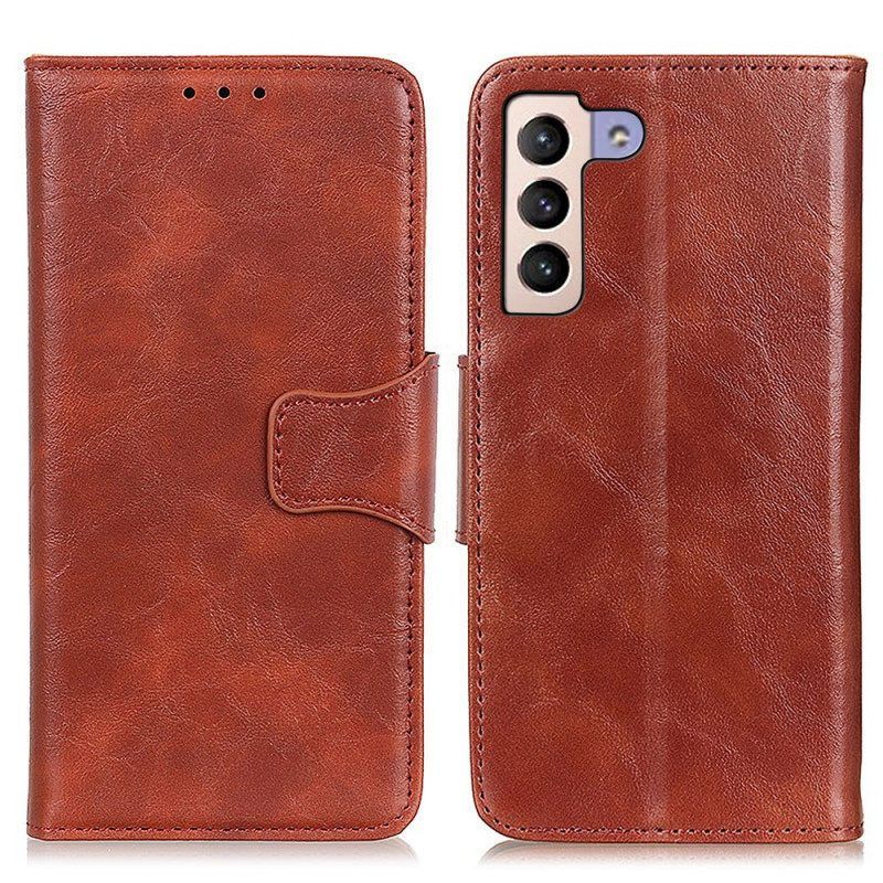 Folio-hoesje voor Samsung Galaxy S22 Plus 5G Split Lederen Omkeerbare Sluiting