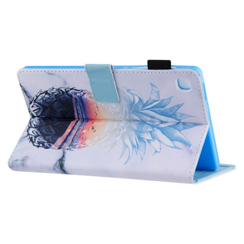 Folio-hoesje voor Samsung Galaxy Tab A8 (2021) Ananas Patroon