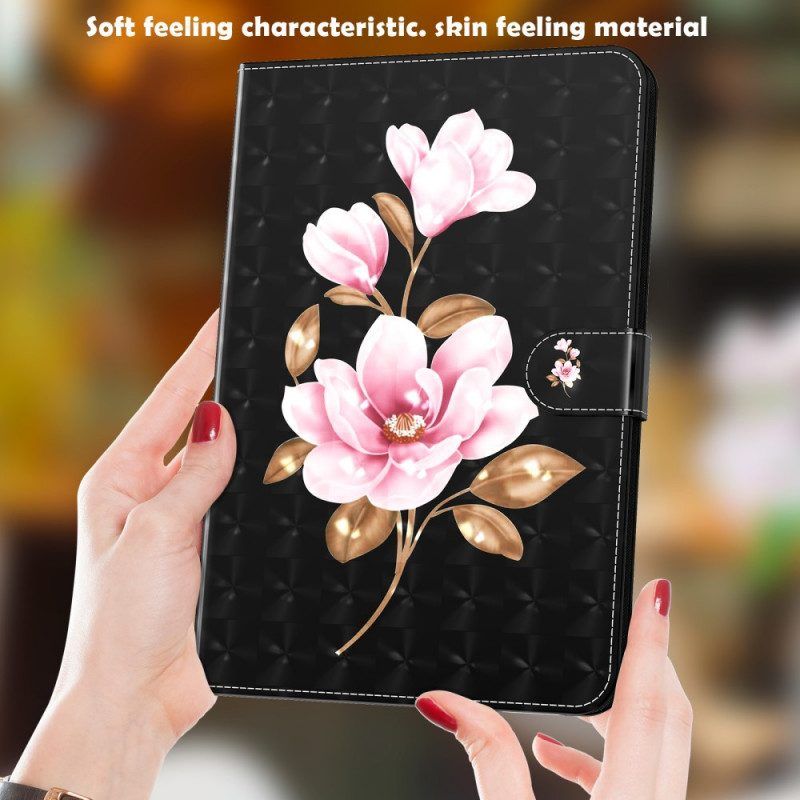 Folio-hoesje voor Samsung Galaxy Tab A8 (2021) Kunstleer Boom Bloesems