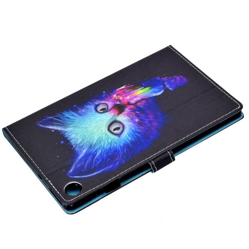 Folio-hoesje voor Samsung Galaxy Tab A8 (2021) Psycho Kat