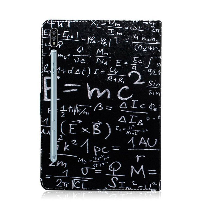 Folio-hoesje voor Samsung Galaxy Tab S8 / Tab S7 Wiskundige Berekeningen