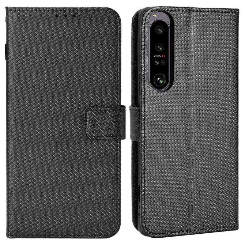 Folio-hoesje voor Sony Xperia 1 IV Gestyled Met Riem