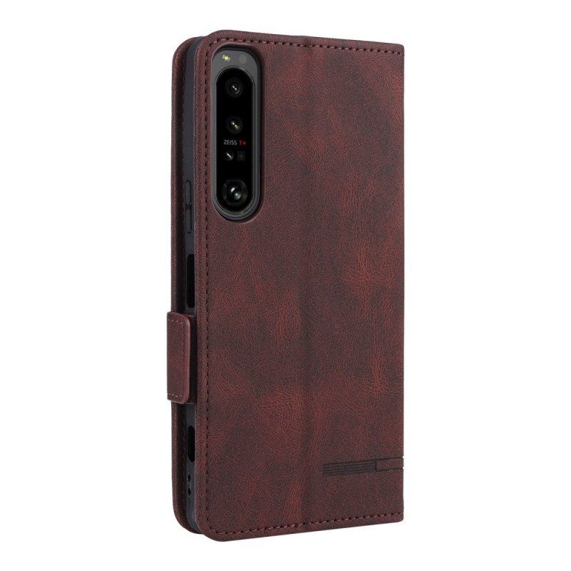 Folio-hoesje voor Sony Xperia 1 IV Luxe Finesse