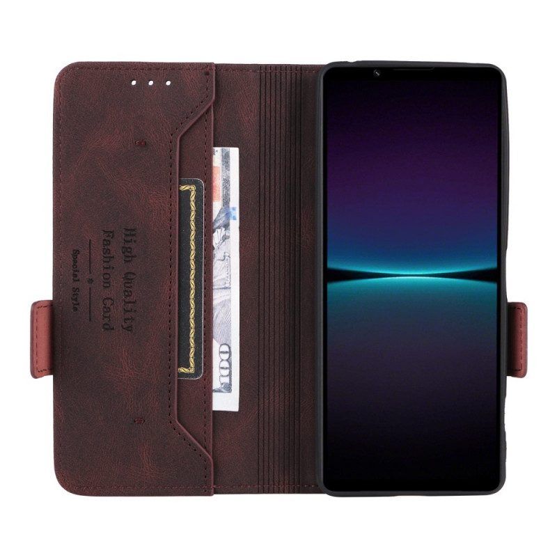 Folio-hoesje voor Sony Xperia 1 IV Luxe Finesse