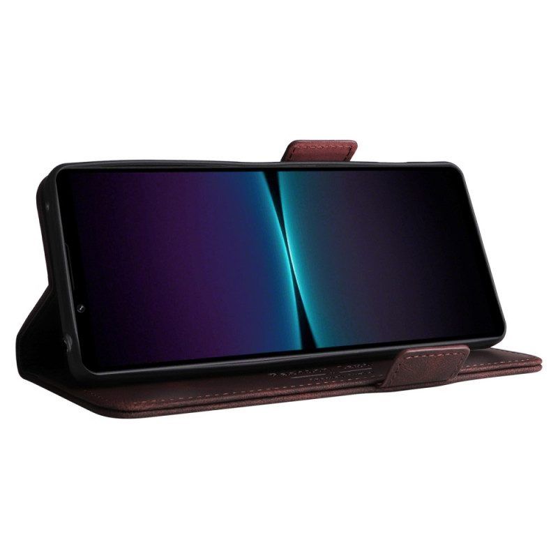 Folio-hoesje voor Sony Xperia 1 IV Luxe Finesse