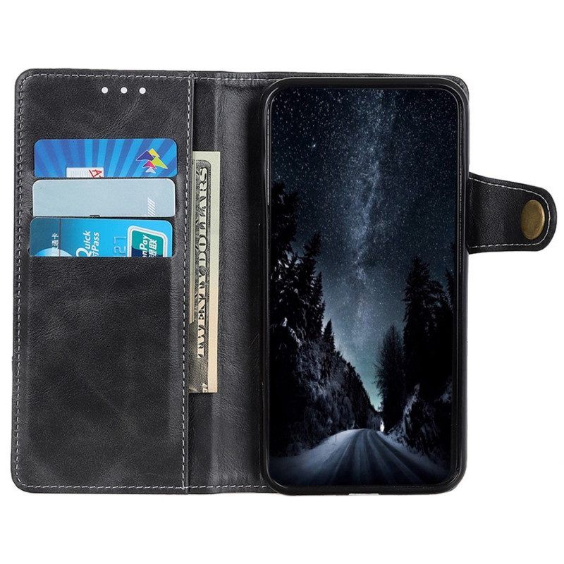 Folio-hoesje voor Sony Xperia 1 IV Naaien Ontwerp
