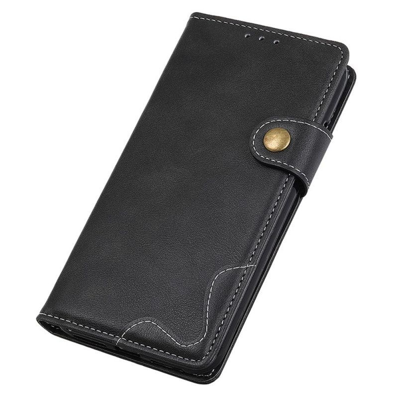 Folio-hoesje voor Sony Xperia 1 IV Naaien Ontwerp