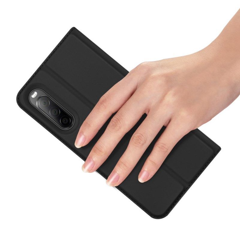 Folio-hoesje voor Sony Xperia 10 IV Skinpro Dux Ducis