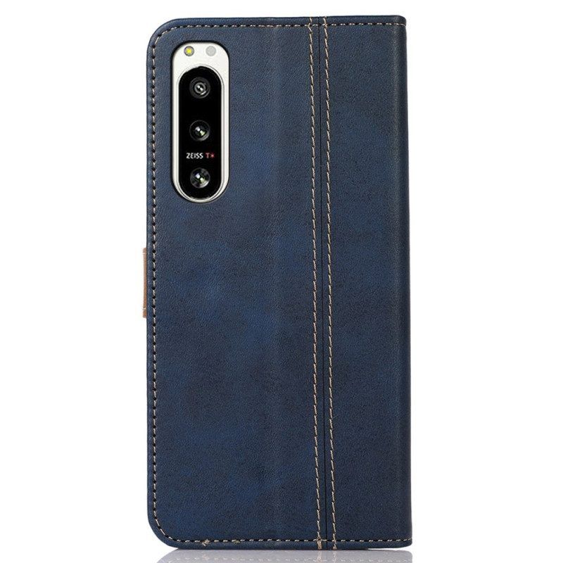 Folio-hoesje voor Sony Xperia 5 IV Met Riem