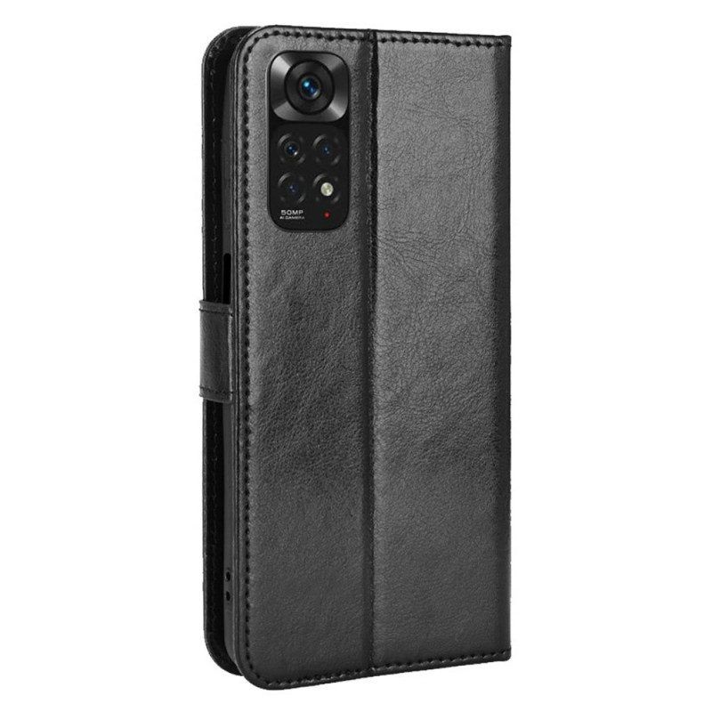 Folio-hoesje voor Xiaomi Redmi Note 11 / 11S Flitsend Kunstleer