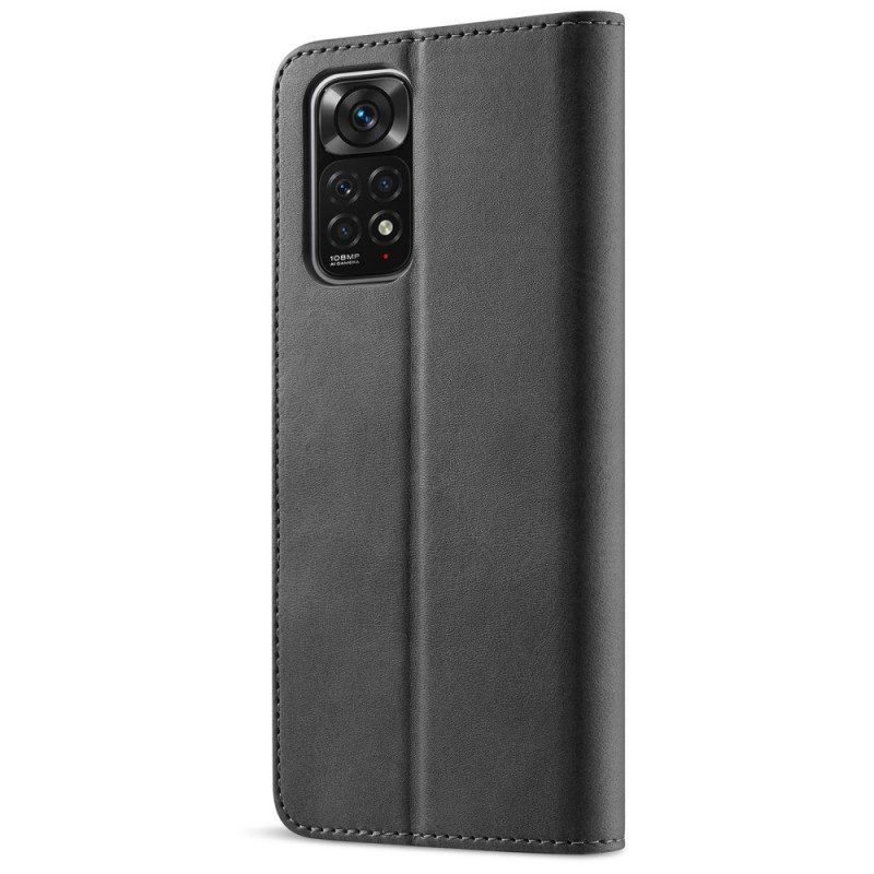 Folio-hoesje voor Xiaomi Redmi Note 11 Pro / 11 Pro 5G Lc.imeeke Ledereffect