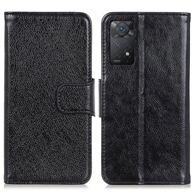 Folio-hoesje voor Xiaomi Redmi Note 11 Pro / 11 Pro 5G Splitnappaleer