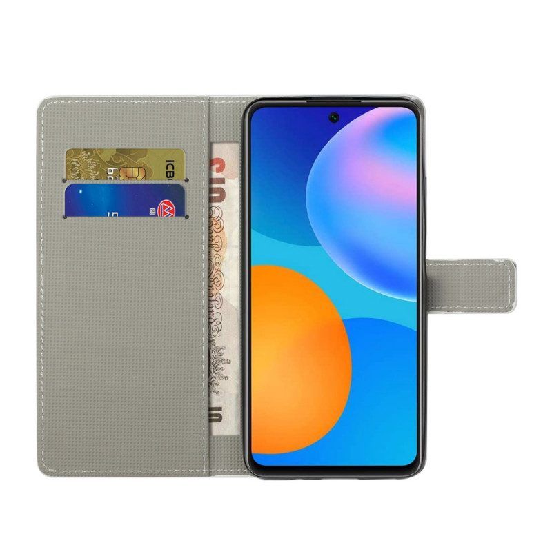 Folio-hoesje voor Xiaomi Redmi Note 11 Pro / 11 Pro 5G Vlinders En Bloemen