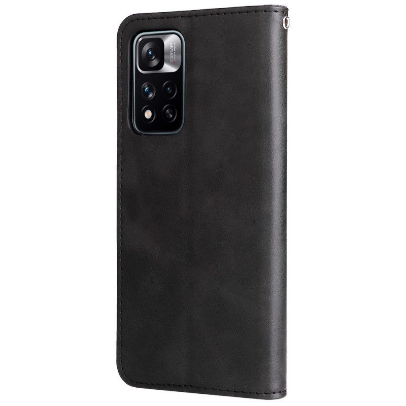 Folio-hoesje voor Xiaomi Redmi Note 11 Pro Plus 5G Portemonnee